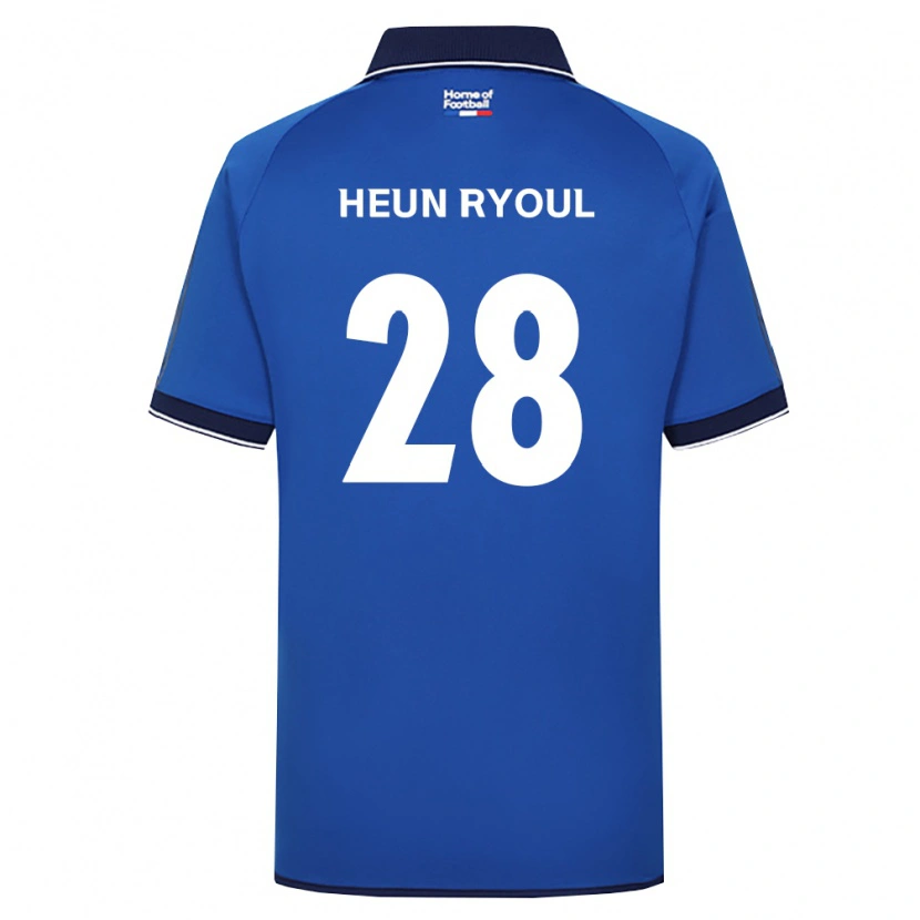 Danxen Uomo Maglia Heun-Ryoul Lee #28 Blu Reale Bianco Rosso Kit Gara Home 2026/27 Maglietta