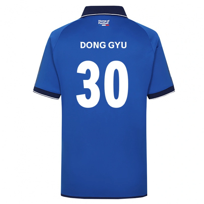 Danxen Uomo Maglia Dong-Gyu Baek #30 Blu Reale Bianco Rosso Kit Gara Home 2026/27 Maglietta