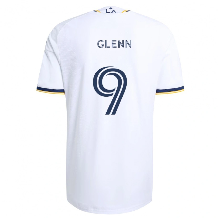 Danxen Uomo Maglia Jordan Glenn #9 Blu Giallo E Bianco Kit Gara Home 2026/27 Maglietta