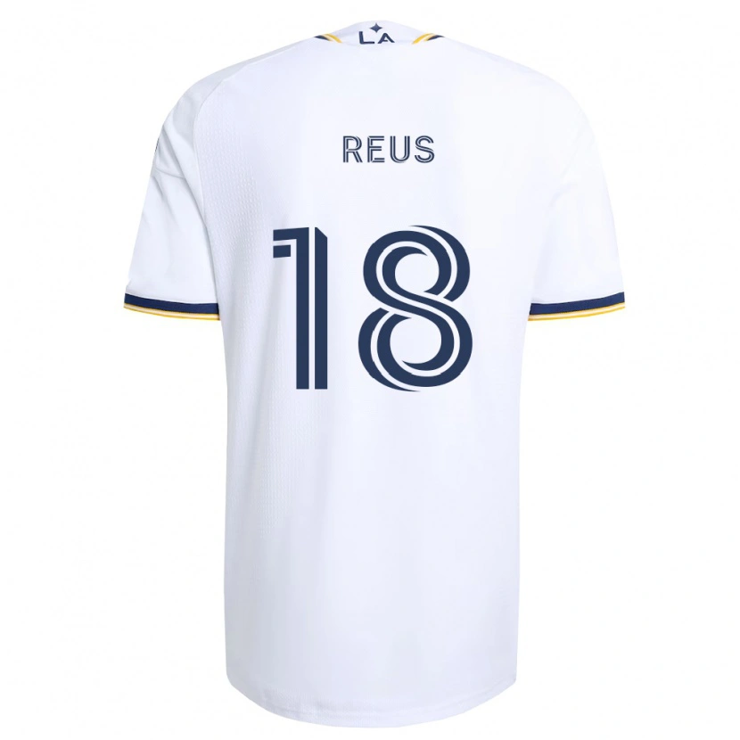 Danxen Uomo Maglia Marco Reus #18 Blu Giallo E Bianco Kit Gara Home 2026/27 Maglietta
