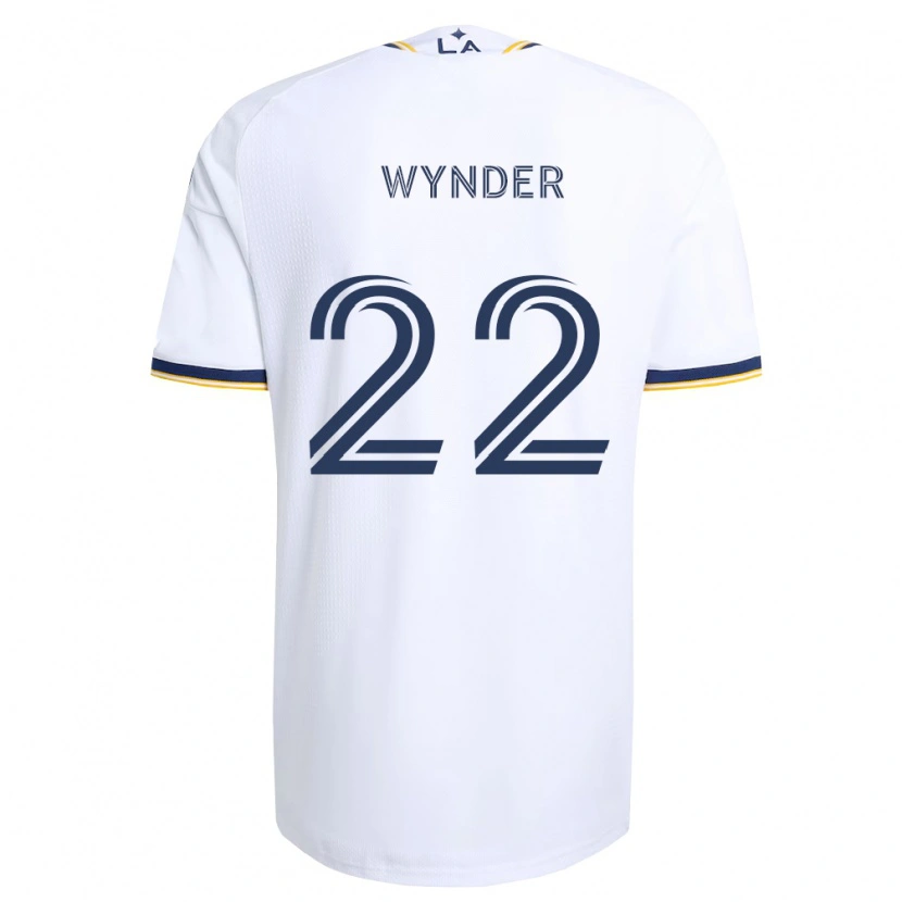 Danxen Uomo Maglia Elijah Wynder #22 Blu Giallo E Bianco Kit Gara Home 2026/27 Maglietta