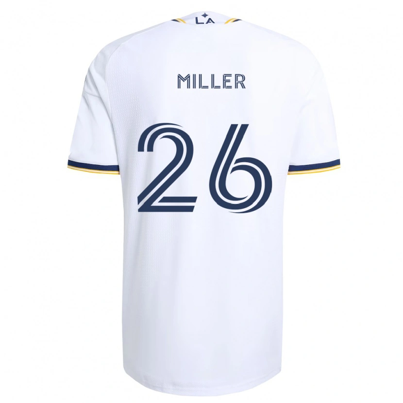 Danxen Uomo Maglia Harbor Miller #26 Blu Giallo E Bianco Kit Gara Home 2026/27 Maglietta
