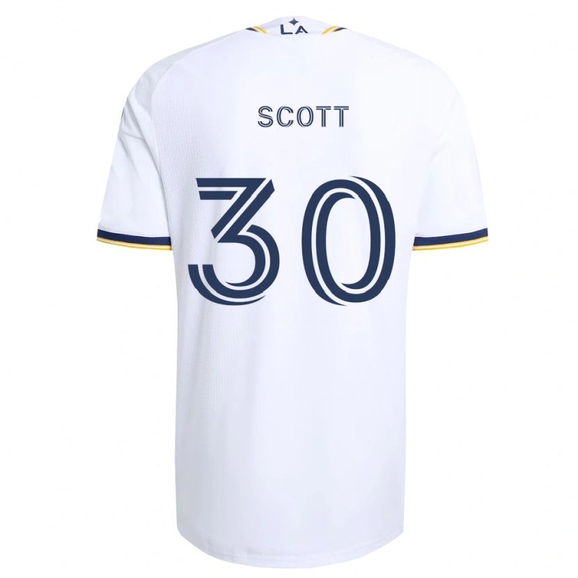 Danxen Uomo Maglia Brady Scott #30 Blu Giallo E Bianco Kit Gara Home 2026/27 Maglietta