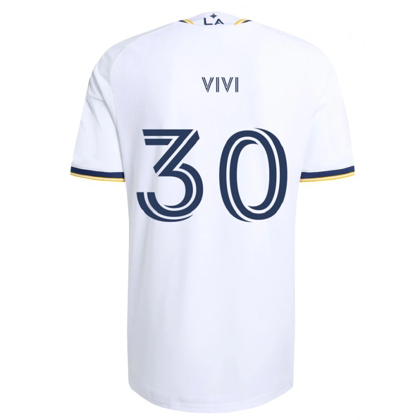 Danxen Uomo Maglia Gino Vivi #30 Blu Giallo E Bianco Kit Gara Home 2026/27 Maglietta