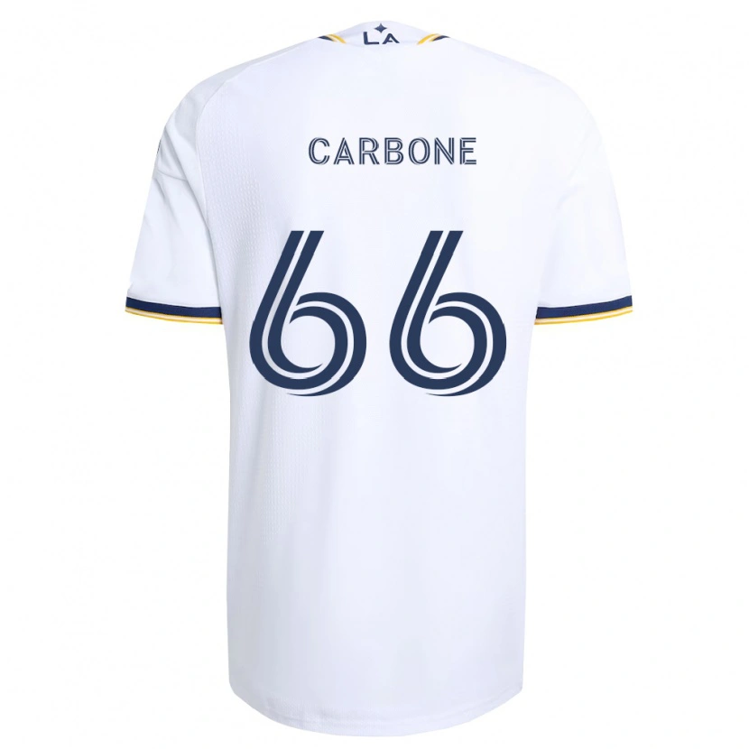 Danxen Uomo Maglia Matteo Carbone #66 Blu Giallo E Bianco Kit Gara Home 2026/27 Maglietta