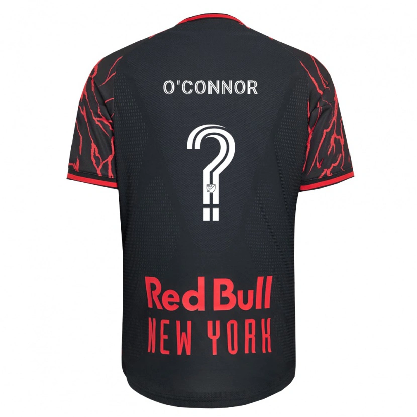 Danxen Uomo Maglia Aidan O'connor #0 Rosso Nero Bianco Kit Gara Home 2026/27 Maglietta