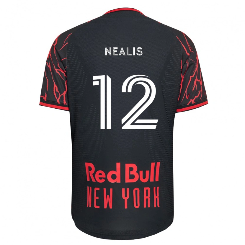 Danxen Uomo Maglia Dylan Nealis #12 Rosso Nero Bianco Kit Gara Home 2026/27 Maglietta