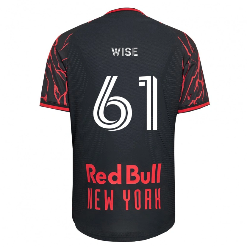 Danxen Uomo Maglia Henry Wise #61 Rosso Nero Bianco Kit Gara Home 2026/27 Maglietta
