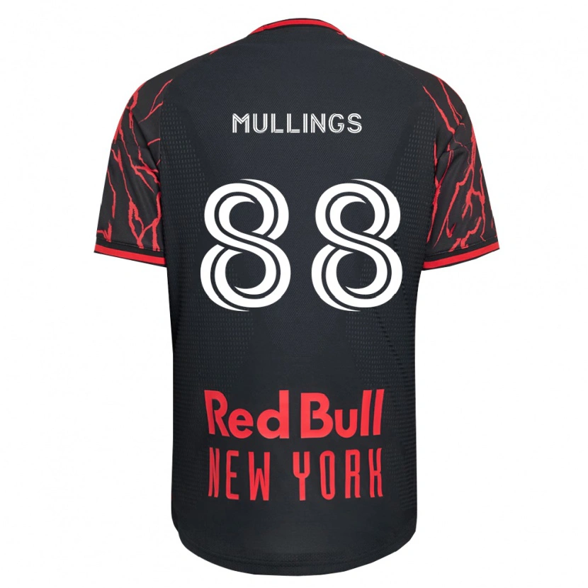 Danxen Uomo Maglia O'vonte Mullings #88 Rosso Nero Bianco Kit Gara Home 2026/27 Maglietta