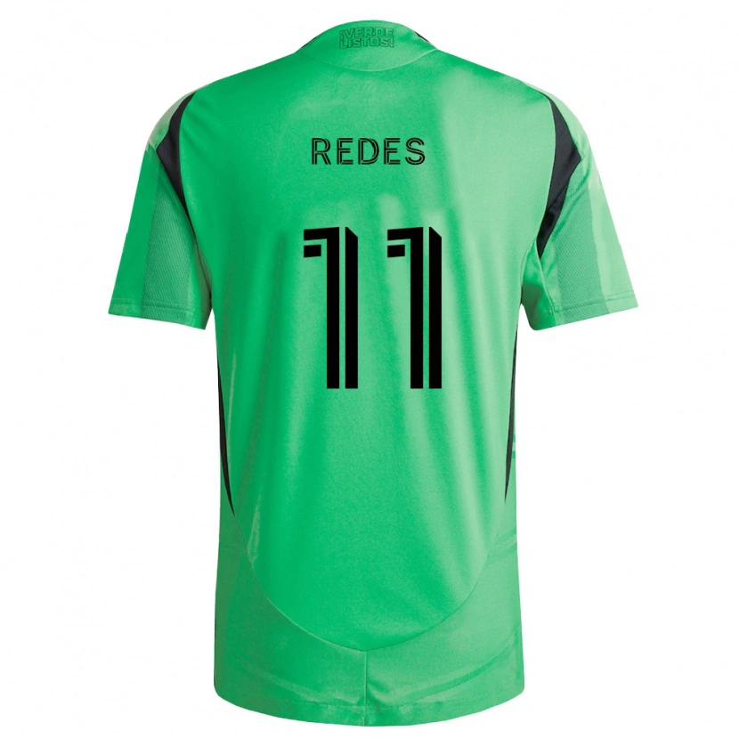 Danxen Uomo Maglia Rodney Redes #11 Verde Smeraldo Nero Kit Gara Home 2026/27 Maglietta