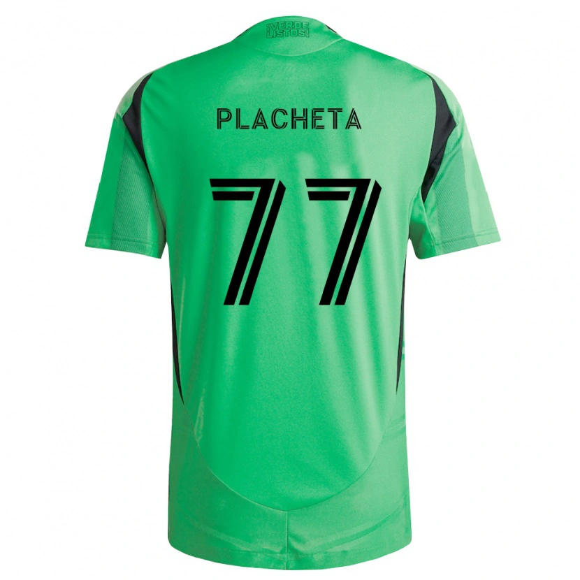 Danxen Uomo Maglia Przemysław Płacheta #77 Verde Smeraldo Nero Kit Gara Home 2026/27 Maglietta