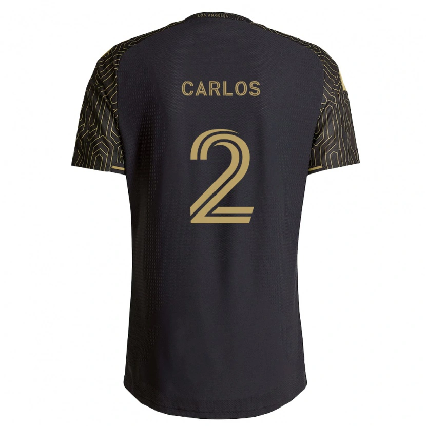 Danxen Uomo Maglia Aidan Carlos #2 Marrone Nero Kit Gara Home 2026/27 Maglietta