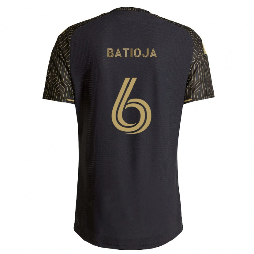 Danxen Uomo Maglia Jeremy Batioja #6 Marrone Nero Kit Gara Home 2026/27 Maglietta