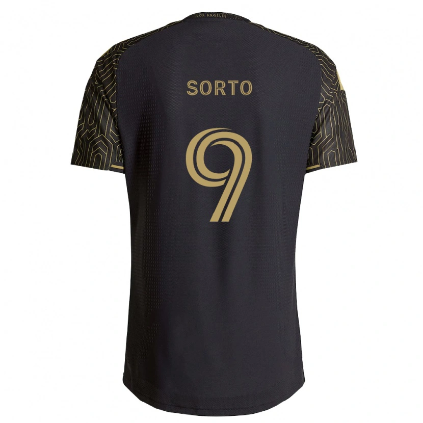 Danxen Uomo Maglia Andrew Sorto #9 Marrone Nero Kit Gara Home 2026/27 Maglietta