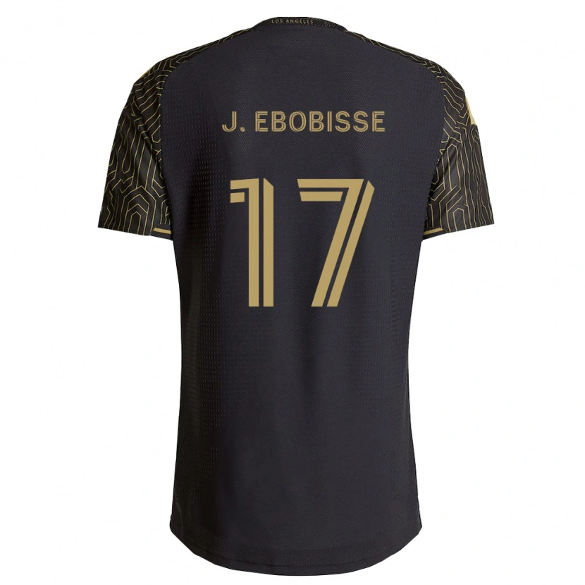 Danxen Uomo Maglia Jeremy Ebobisse #17 Marrone Nero Kit Gara Home 2026/27 Maglietta