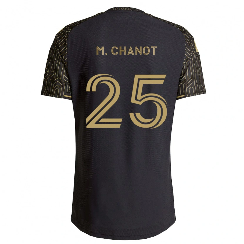 Danxen Uomo Maglia Maxime Chanot #25 Marrone Nero Kit Gara Home 2026/27 Maglietta