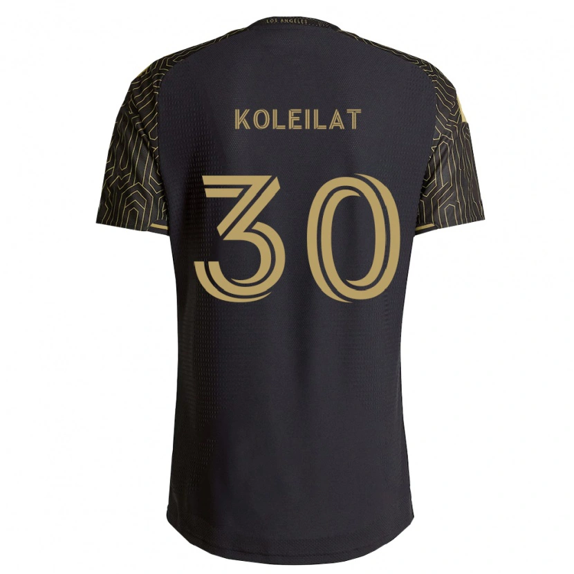 Danxen Uomo Maglia Jassem Koleilat #30 Marrone Nero Kit Gara Home 2026/27 Maglietta