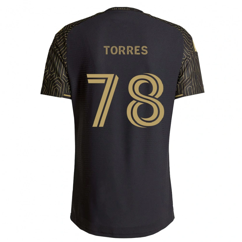 Danxen Uomo Maglia Lisandro Torres #78 Marrone Nero Kit Gara Home 2026/27 Maglietta