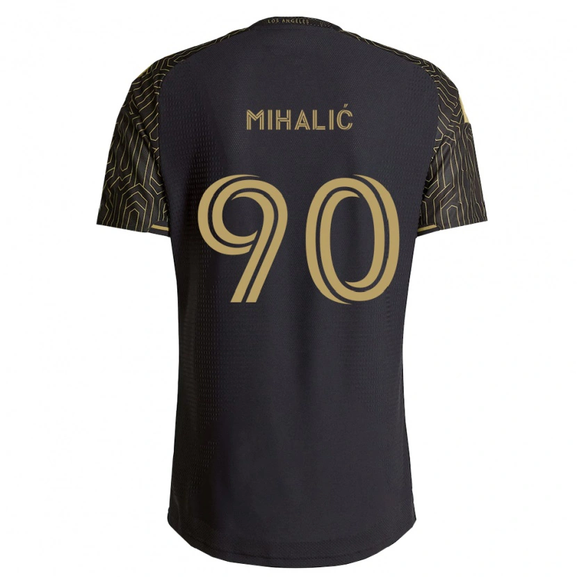 Danxen Uomo Maglia Tommy Mihalić #90 Marrone Nero Kit Gara Home 2026/27 Maglietta