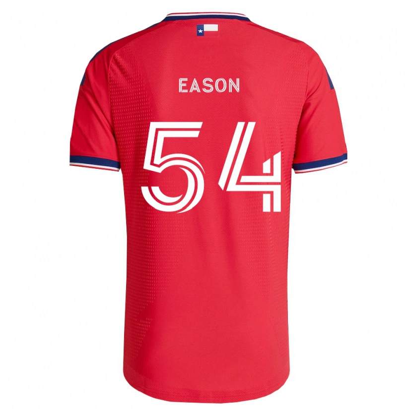 Danxen Uomo Maglia Jordyn Eason #54 Rosso Blu Bianco Kit Gara Home 2026/27 Maglietta