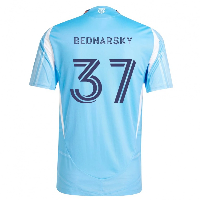 Danxen Uomo Maglia Stevo Bednarsky #37 Azzurro Bianco Kit Gara Home 2026/27 Maglietta