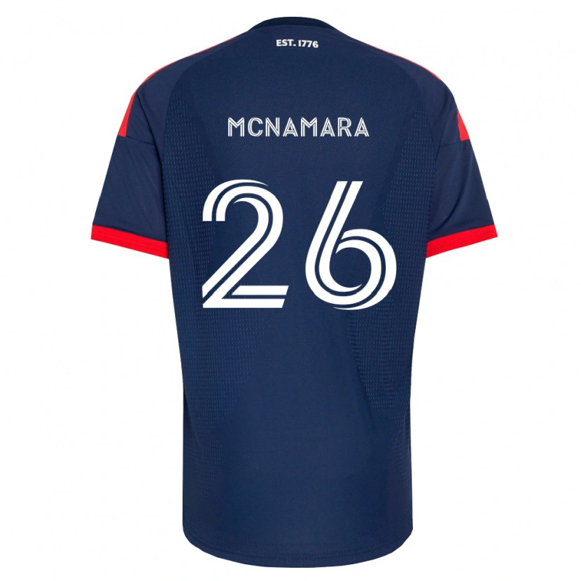 Danxen Uomo Maglia Tommy Mcnamara #26 Blu Reale Rosso Bianco Kit Gara Home 2026/27 Maglietta
