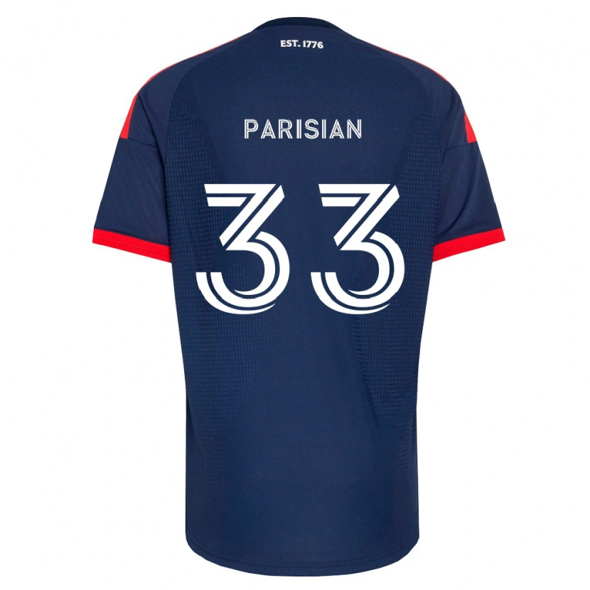 Danxen Uomo Maglia Donovan Parisian #33 Blu Reale Rosso Bianco Kit Gara Home 2026/27 Maglietta
