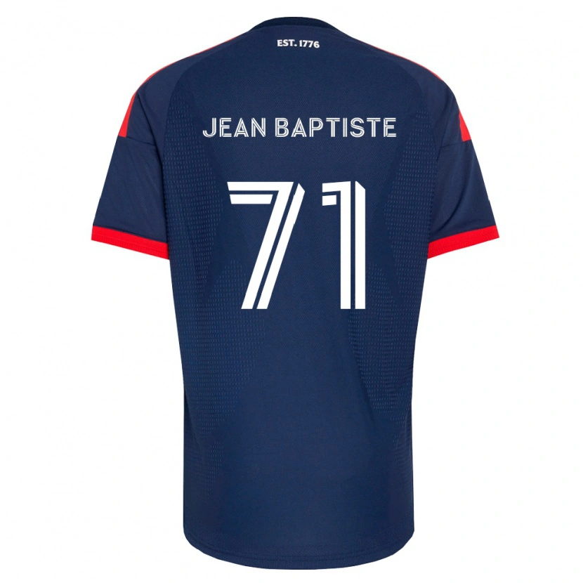 Danxen Uomo Maglia Matthew Jean Baptiste #71 Blu Reale Rosso Bianco Kit Gara Home 2026/27 Maglietta