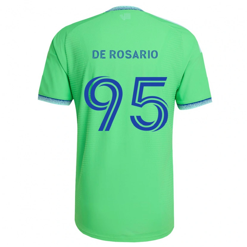 Danxen Uomo Maglia Osaze De Rosario #95 Verde Azzurro Kit Gara Home 2026/27 Maglietta
