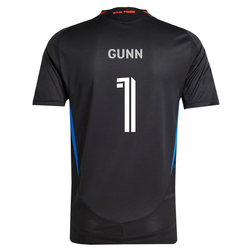 Danxen Uomo Maglia Angus Gunn #1 Blu Bianco Nero Kit Gara Home 2026/27 Maglietta
