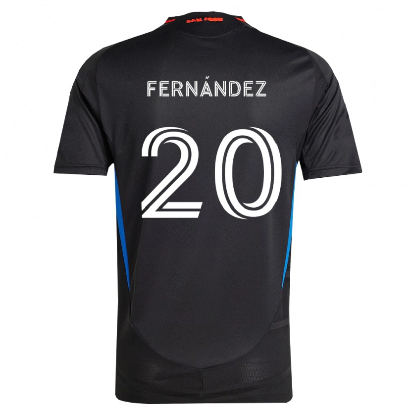 Danxen Uomo Maglia Nick Fernández #20 Blu Bianco Nero Kit Gara Home 2026/27 Maglietta
