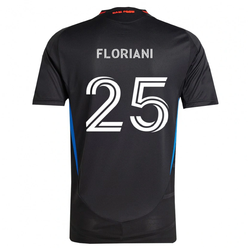 Danxen Uomo Maglia Max Floriani #25 Blu Bianco Nero Kit Gara Home 2026/27 Maglietta