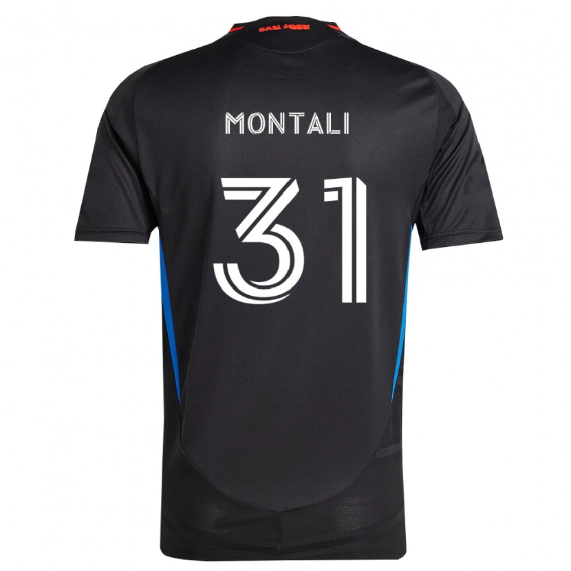 Danxen Uomo Maglia Francesco Montali #31 Blu Bianco Nero Kit Gara Home 2026/27 Maglietta