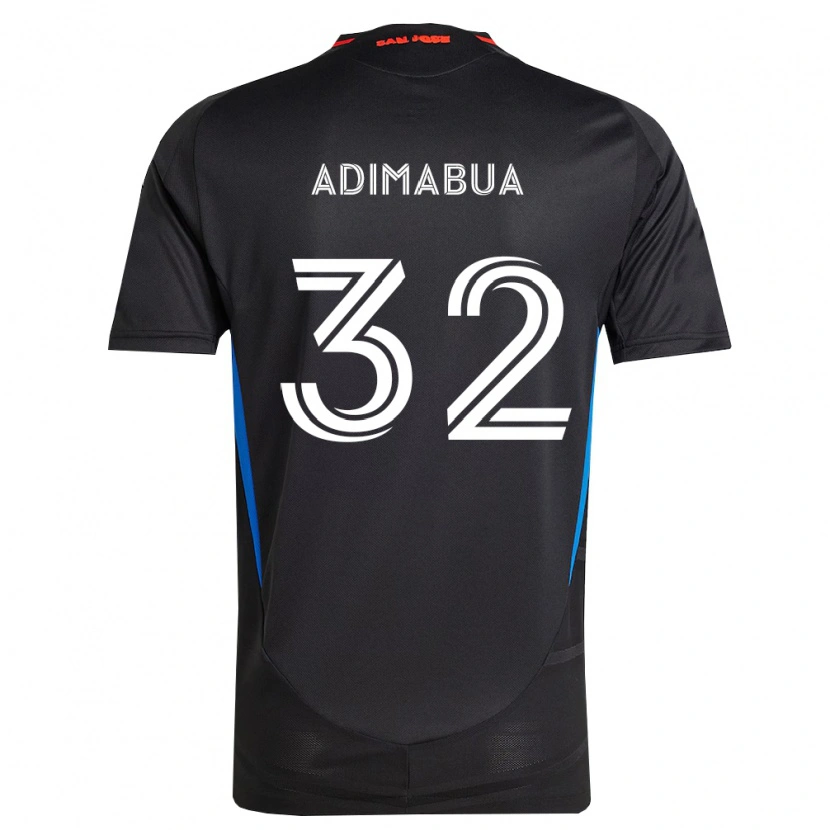 Danxen Uomo Maglia Nonso Adimabua #32 Blu Bianco Nero Kit Gara Home 2026/27 Maglietta