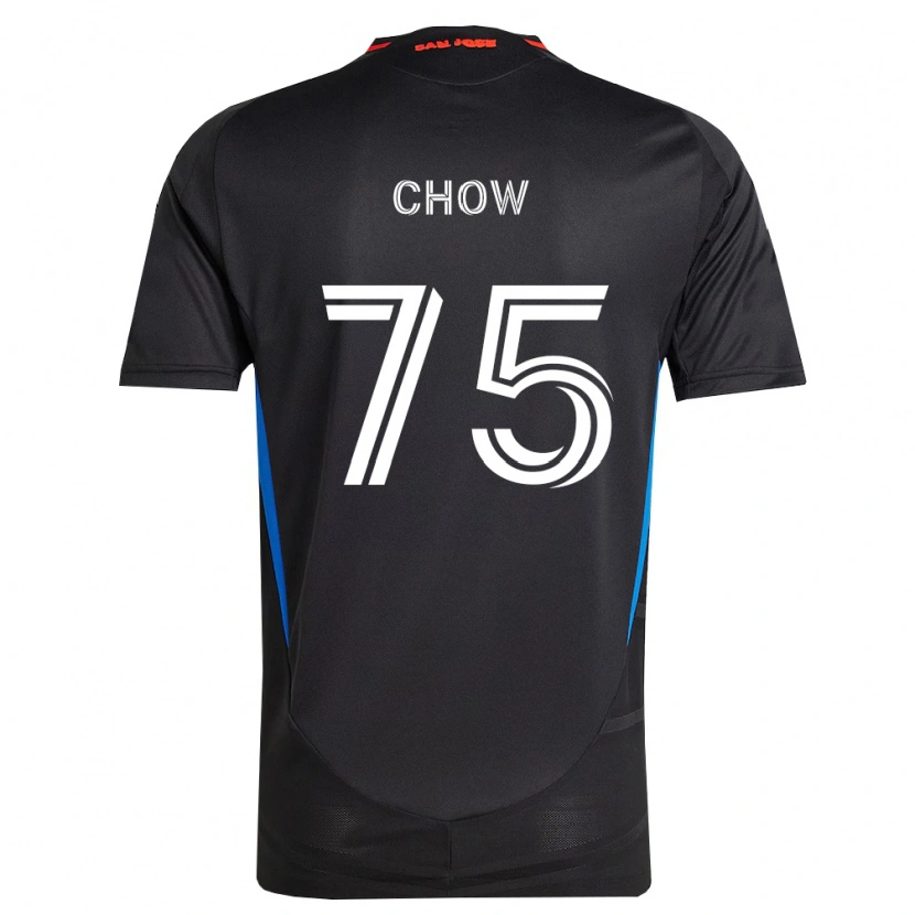 Danxen Uomo Maglia Alex Chow #75 Blu Bianco Nero Kit Gara Home 2026/27 Maglietta