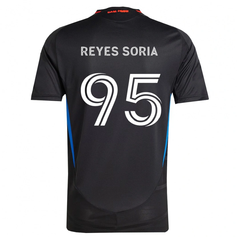 Danxen Uomo Maglia Randhu Reyes Soria #95 Blu Bianco Nero Kit Gara Home 2026/27 Maglietta
