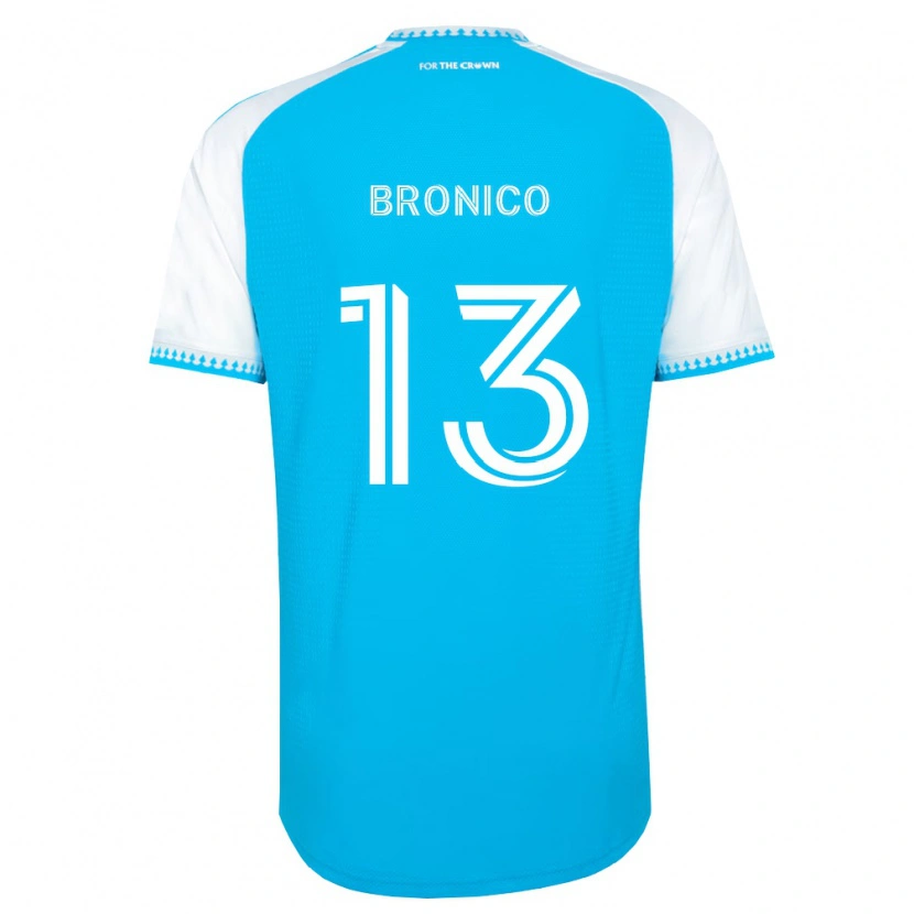 Danxen Uomo Maglia Brandt Bronico #13 Azzurro Bianco Nero Kit Gara Home 2026/27 Maglietta