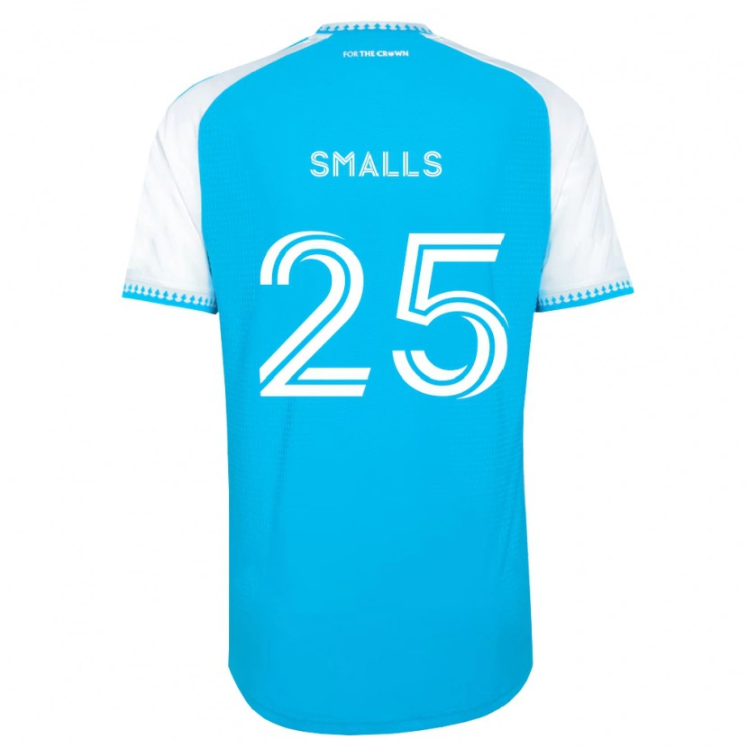 Danxen Uomo Maglia Tyger Smalls #25 Azzurro Bianco Nero Kit Gara Home 2026/27 Maglietta