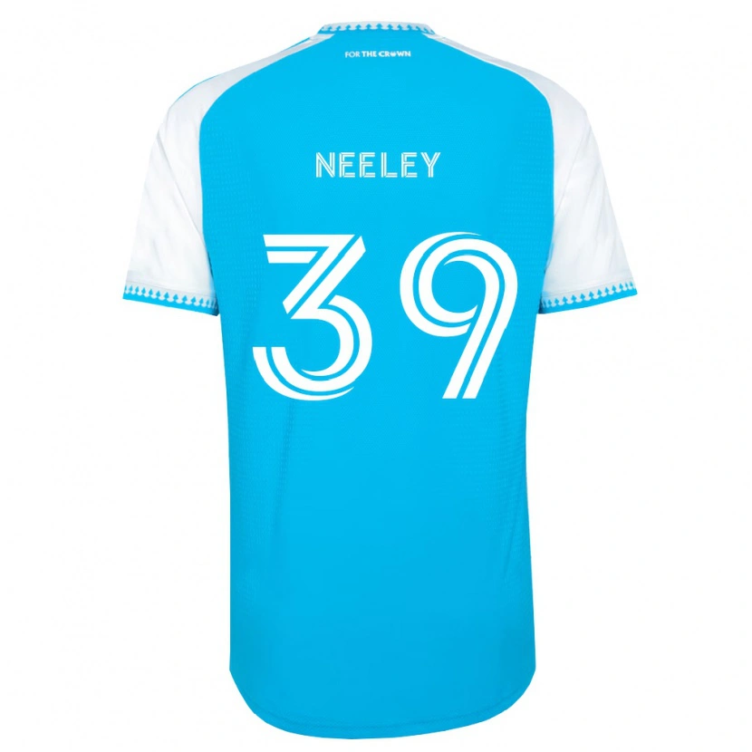 Danxen Uomo Maglia Jack Neeley #39 Azzurro Bianco Nero Kit Gara Home 2026/27 Maglietta