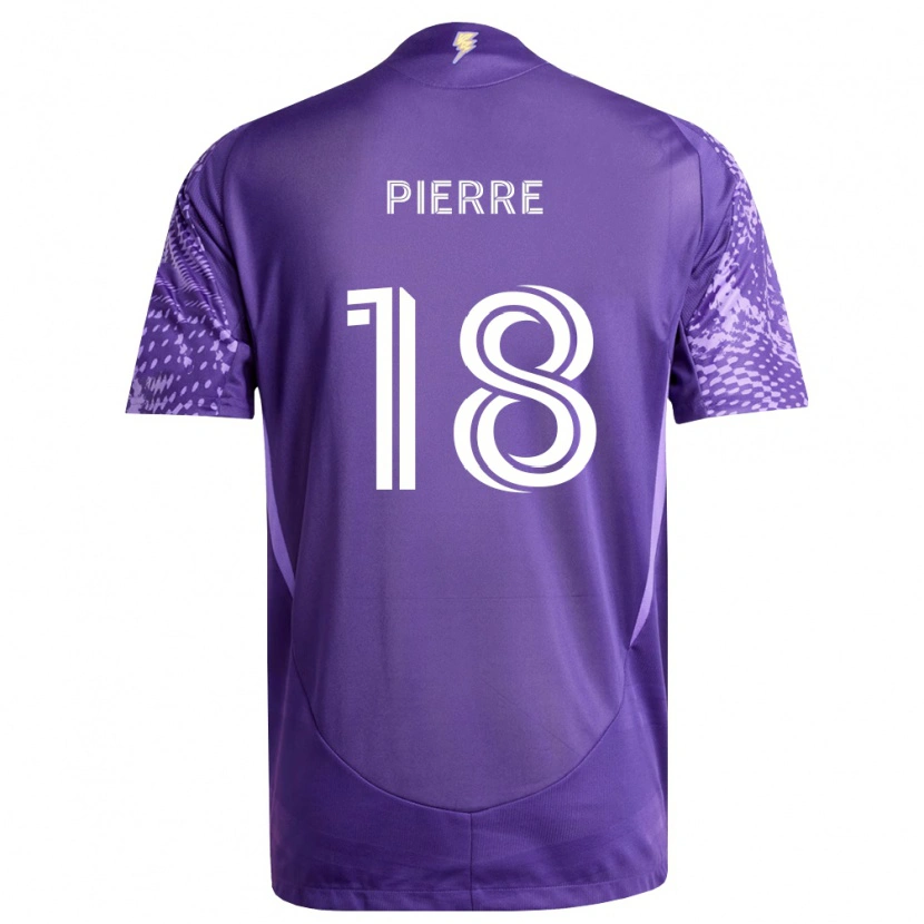 Danxen Uomo Maglia Nikolai Pierre #18 Viola Bianco Kit Gara Home 2026/27 Maglietta