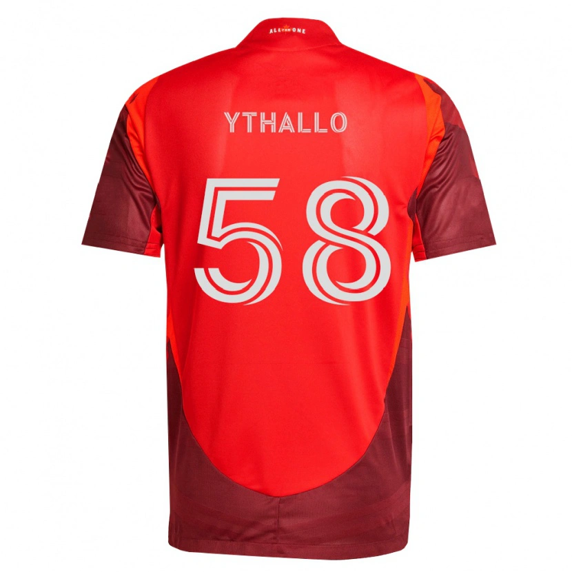 Danxen Uomo Maglia Ythallo #58 Borgogna Rosso Kit Gara Home 2026/27 Maglietta