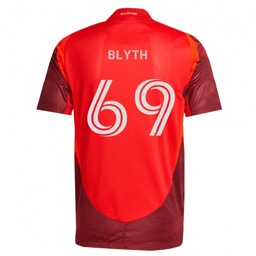 Danxen Uomo Maglia Tristan Blyth #69 Borgogna Rosso Kit Gara Home 2026/27 Maglietta