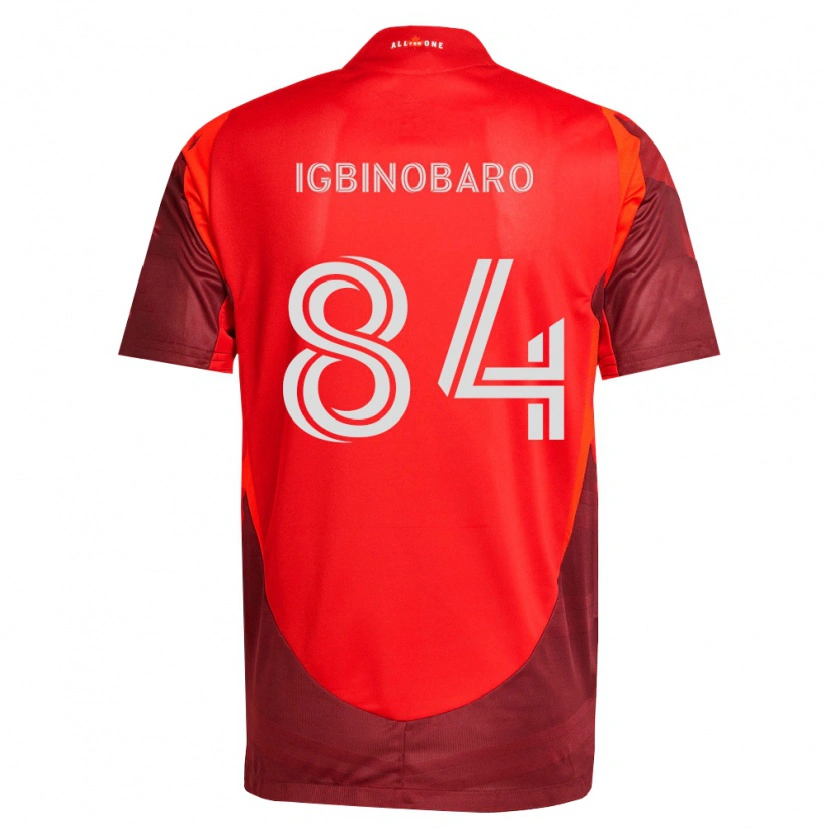 Danxen Uomo Maglia Philip Igbinobaro #84 Borgogna Rosso Kit Gara Home 2026/27 Maglietta