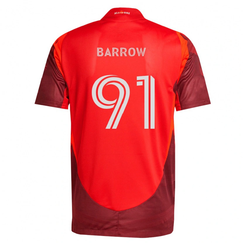 Danxen Uomo Maglia Dékwon Barrow #91 Borgogna Rosso Kit Gara Home 2026/27 Maglietta