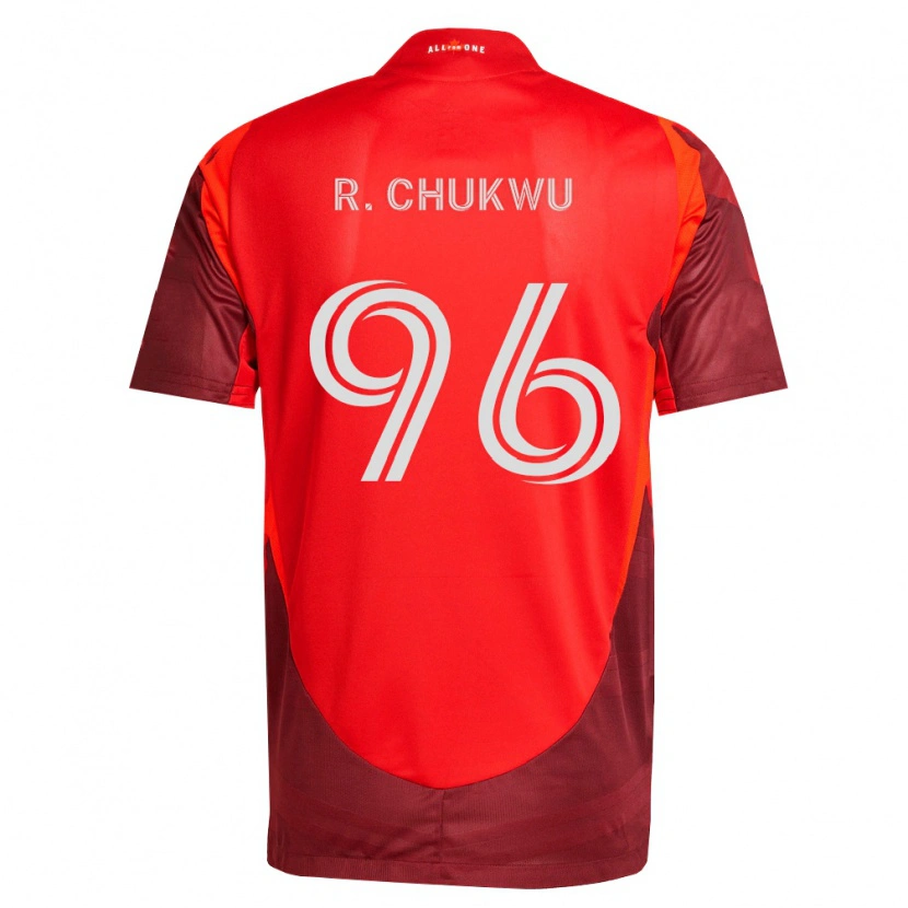 Danxen Uomo Maglia Richard Chukwu #96 Borgogna Rosso Kit Gara Home 2026/27 Maglietta