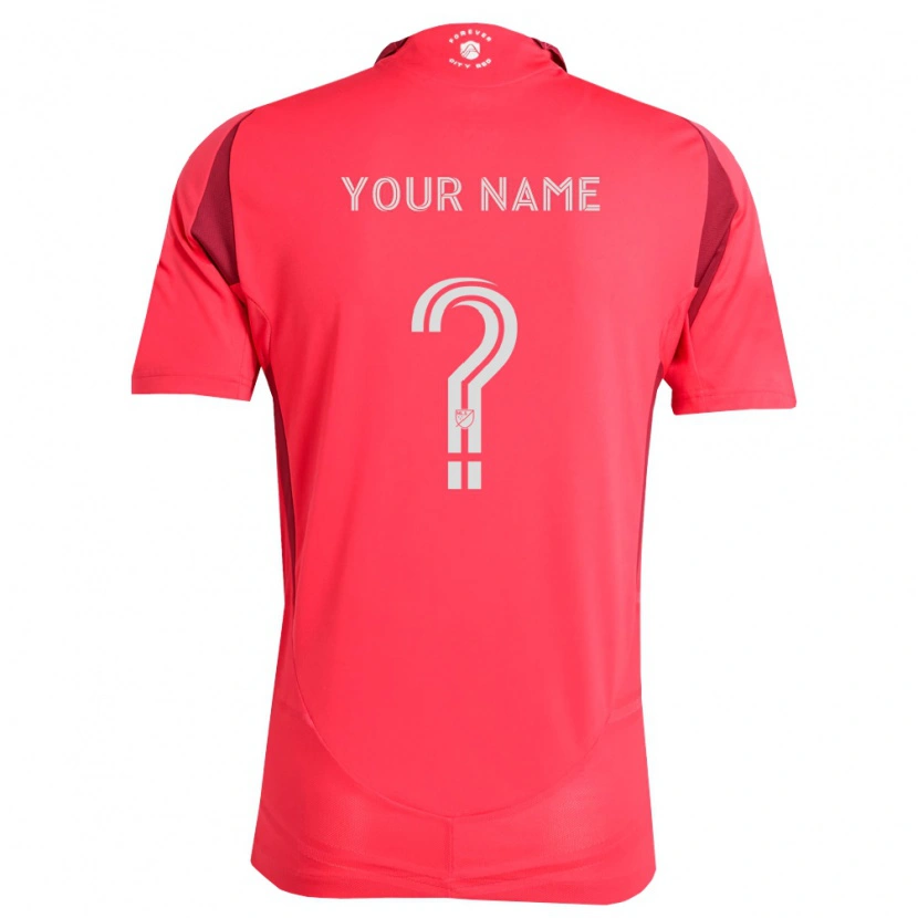 Danxen Uomo Maglia Il Tuo Nome #0 Magenta Bianco Kit Gara Home 2026/27 Maglietta