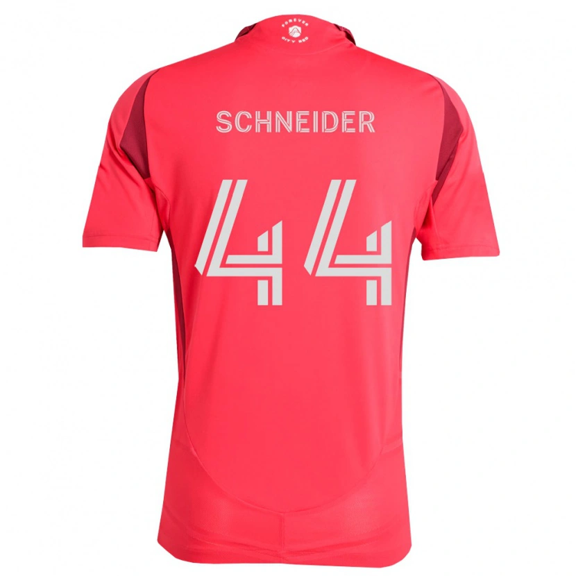Danxen Uomo Maglia Max Schneider #44 Magenta Bianco Kit Gara Home 2026/27 Maglietta
