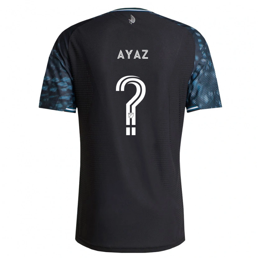 Danxen Uomo Maglia Luke Ayaz #0 Bianco Nero Kit Gara Home 2026/27 Maglietta
