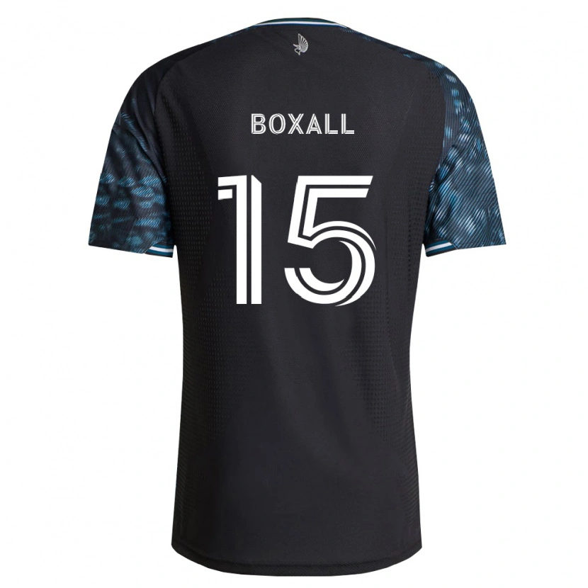 Danxen Uomo Maglia Michael Boxall #15 Bianco Nero Kit Gara Home 2026/27 Maglietta