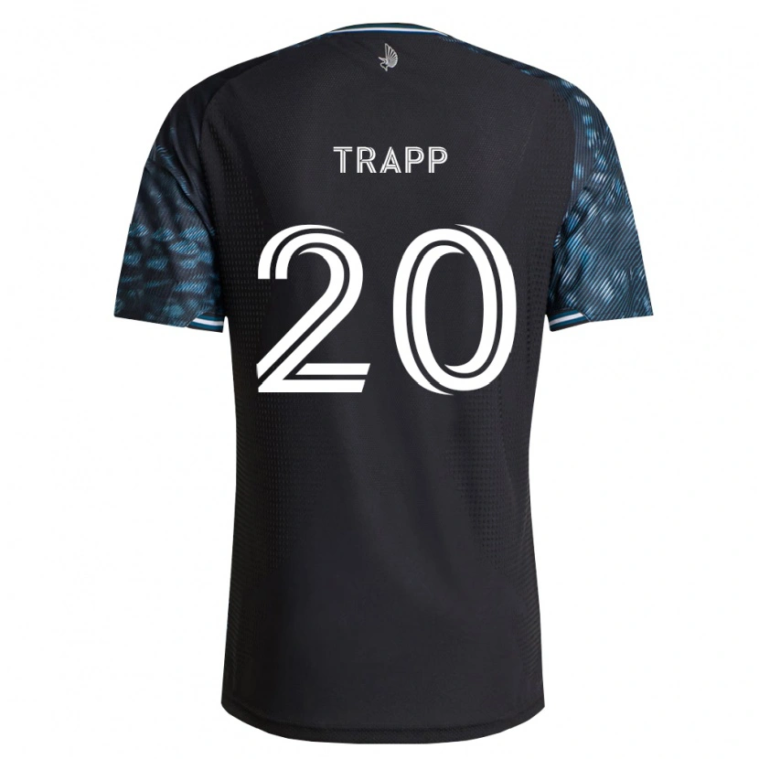 Danxen Uomo Maglia Wil Trapp #20 Bianco Nero Kit Gara Home 2026/27 Maglietta